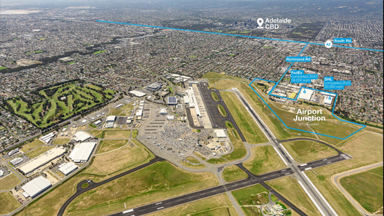 Airport Junction Aerial