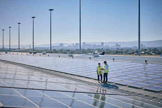 Airport Solar Panels