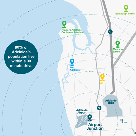 Airport Junction Location
