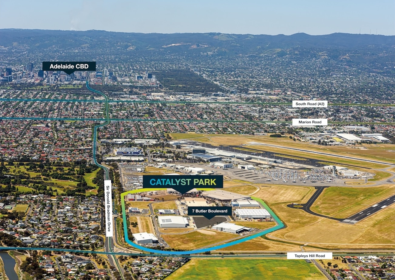 Aerial Site Map 7 Butler